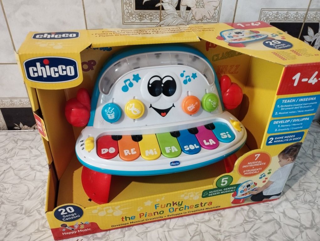 Детская игрушка пианино Chicco