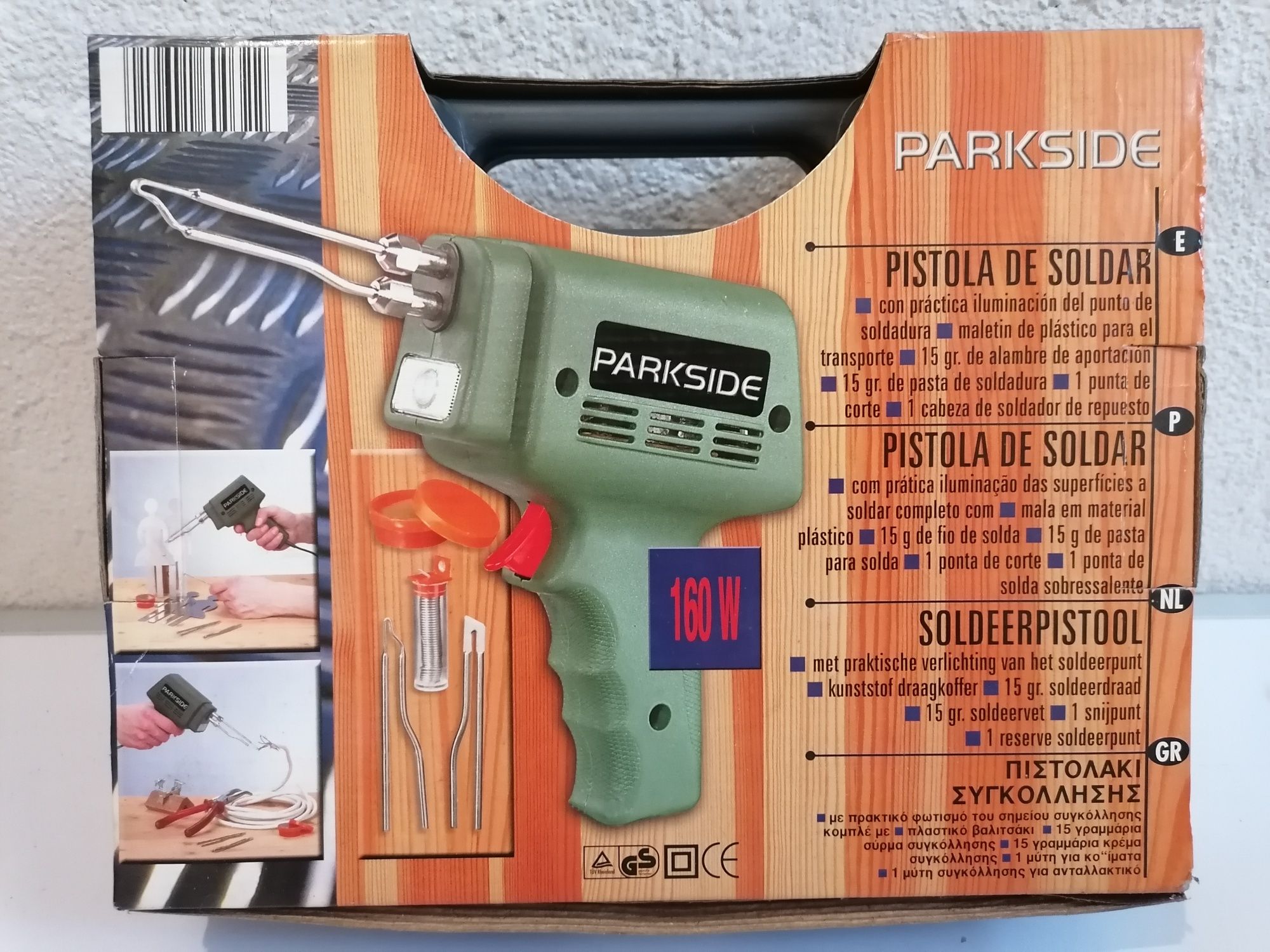 Pistola de soldar 160w PARKSIDE