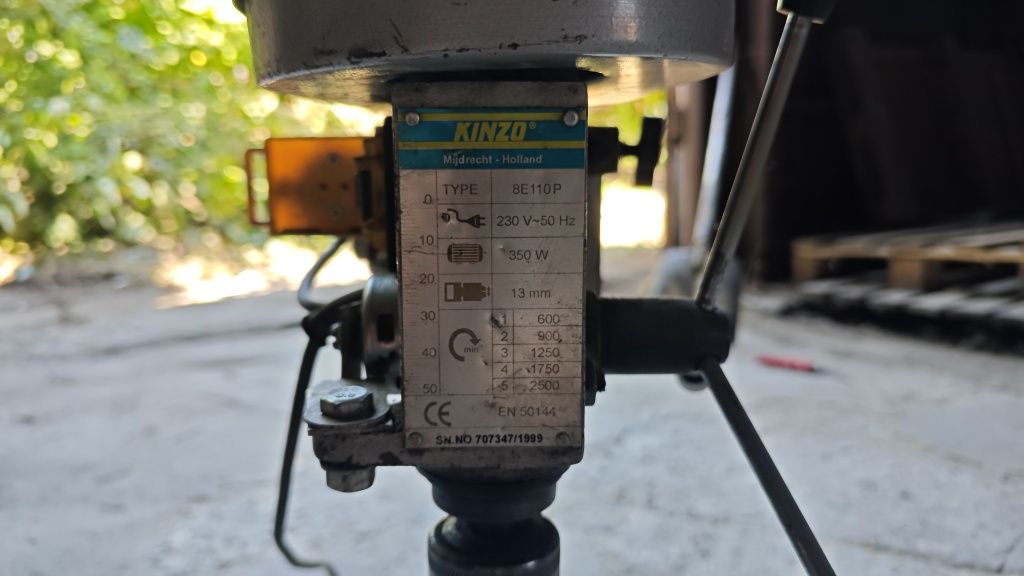Wiertarka stołowa KINZO 350W 8E110P