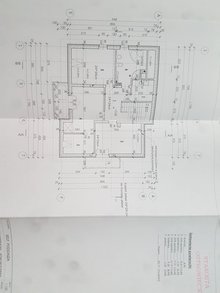 Projekt domu jednorodzinnego z poddaszem i garażem Archon