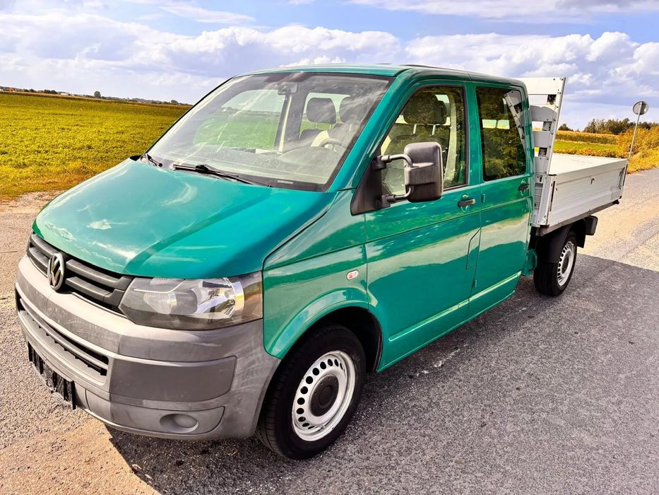 Volkswagen T5 LIFT DOKA  T5 Doka Brygadówka 6 Osób Hak Z Niemiec