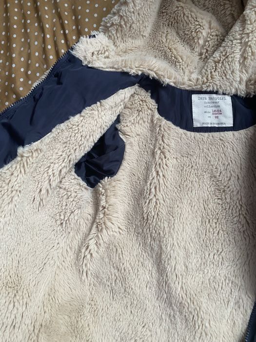 Зимова курточка від Zara 92 розмір
