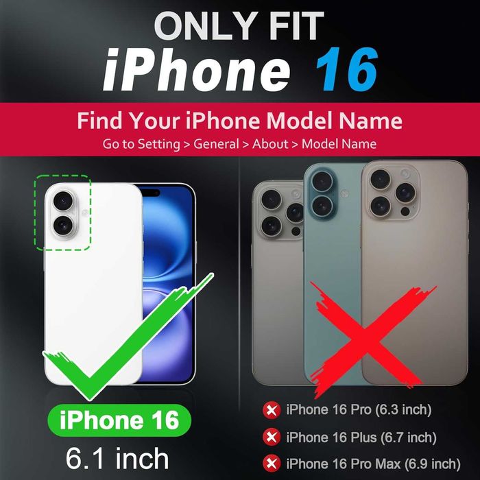 Shieldon naturalne etui skórzane z klapką iPhone 16 portfel RFID szare