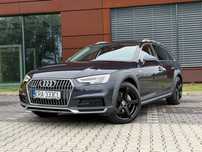 Audi A4 Allroad HAK Reflektory LED Tempomat 2 komplety kół Podgrzewane fotele