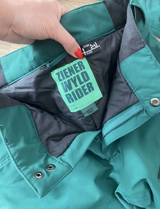 Komplet narciarski 152 dla chłopca kurtka spodnie Ziener 10 000