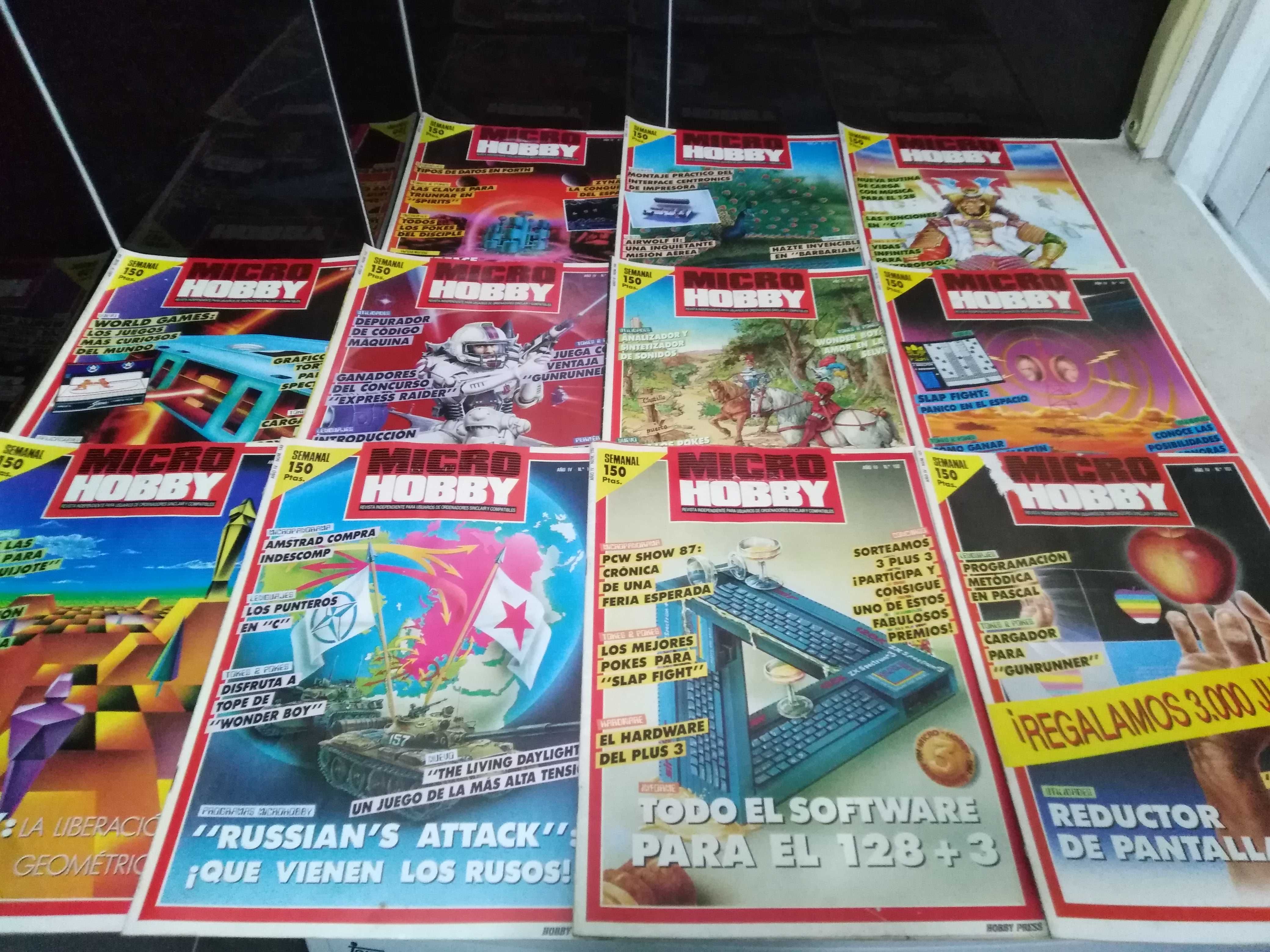 Spectrum Revistas Microhobby para coleccionadores Part 2..
