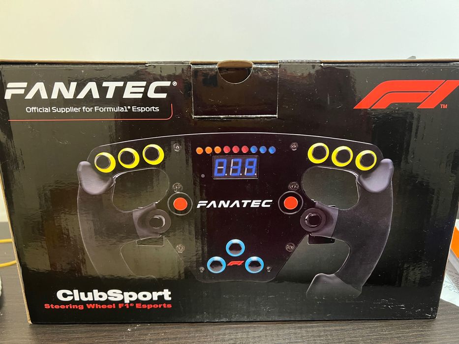 Fanatec csw v2.5 + ClubSport F1 Steering wheel