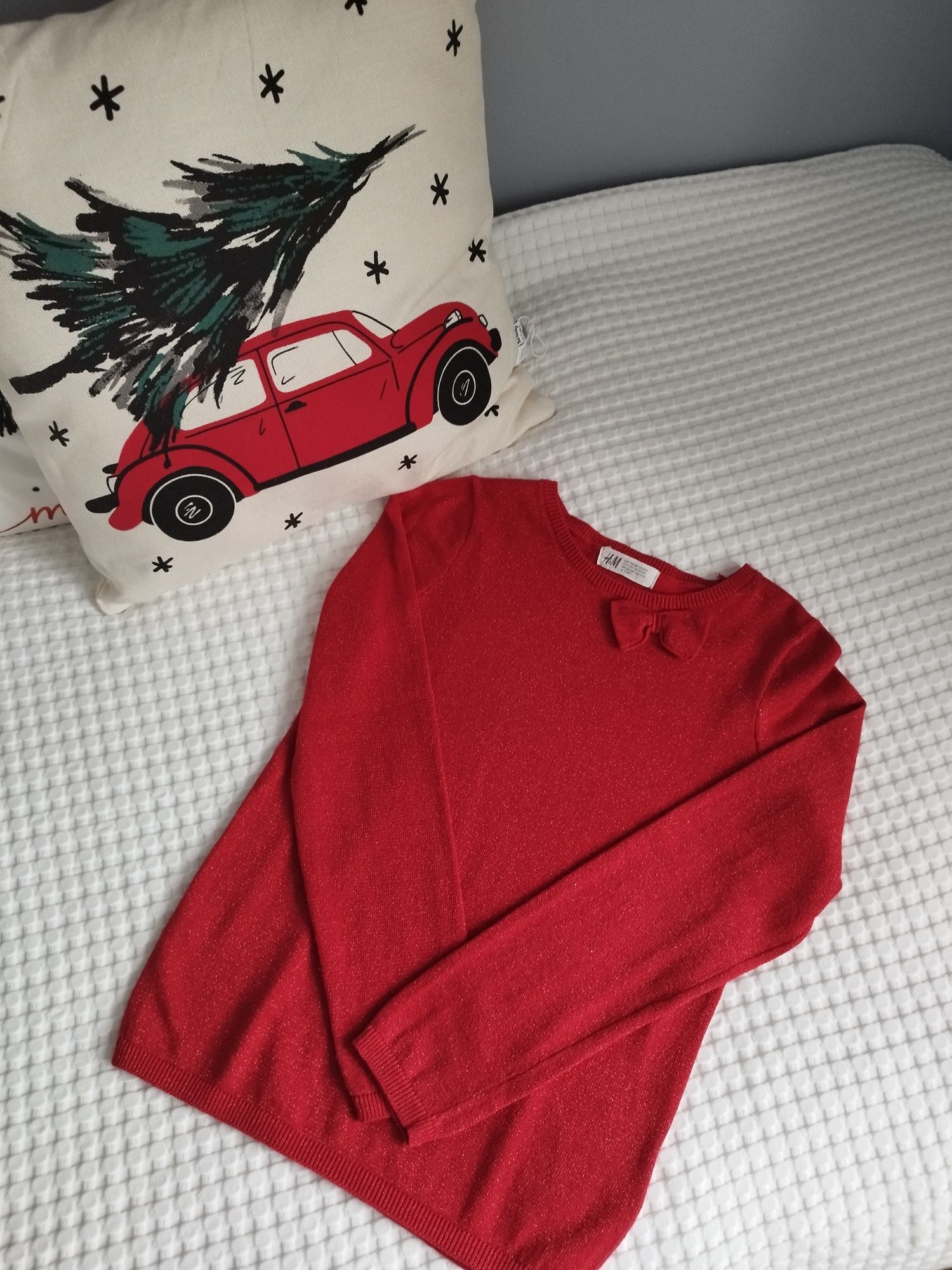 Sweterek roz.134/140 H&M