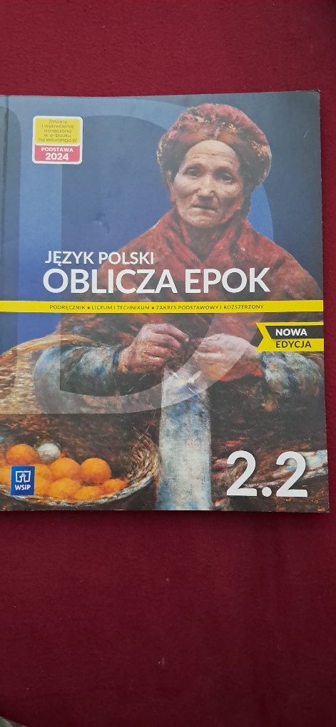 podręcznik do j.polskiego 2.2