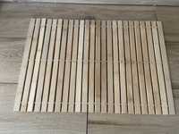 Sinsay mata chodnik drewno scandi bambus