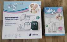Laktator elektryczny SIMED, laktator ręczny, kolektor i inne rzeczy