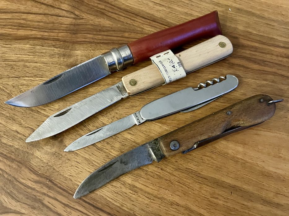 Zestaw polskich scyzoryków