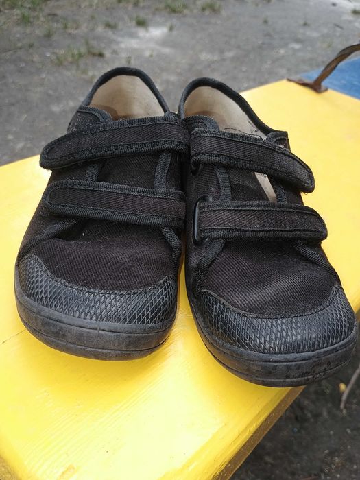 Дитячі кеди для хлопчика Waldi чорні чорна підошва 32-20 см