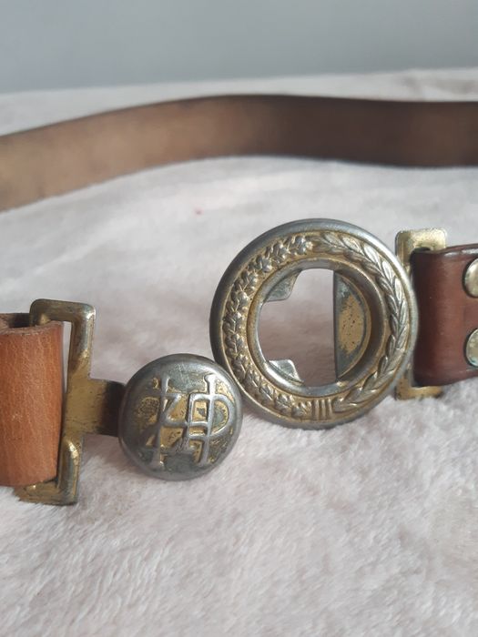 Skórzany pasek harcerski ZHP