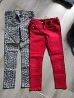 Jeansy 2pary 134cm