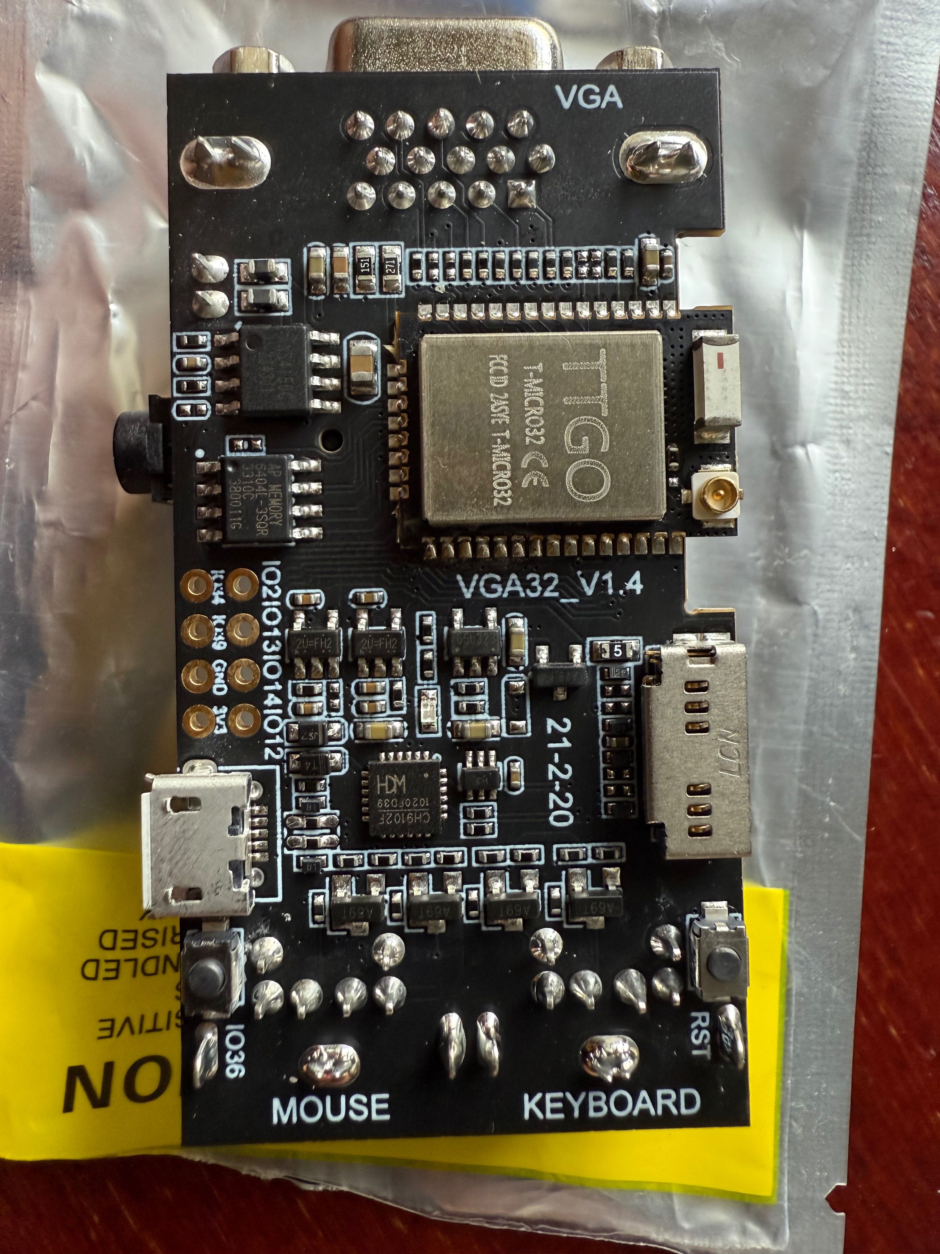 Lilygo VGA32 v.1.4 ESPectrum