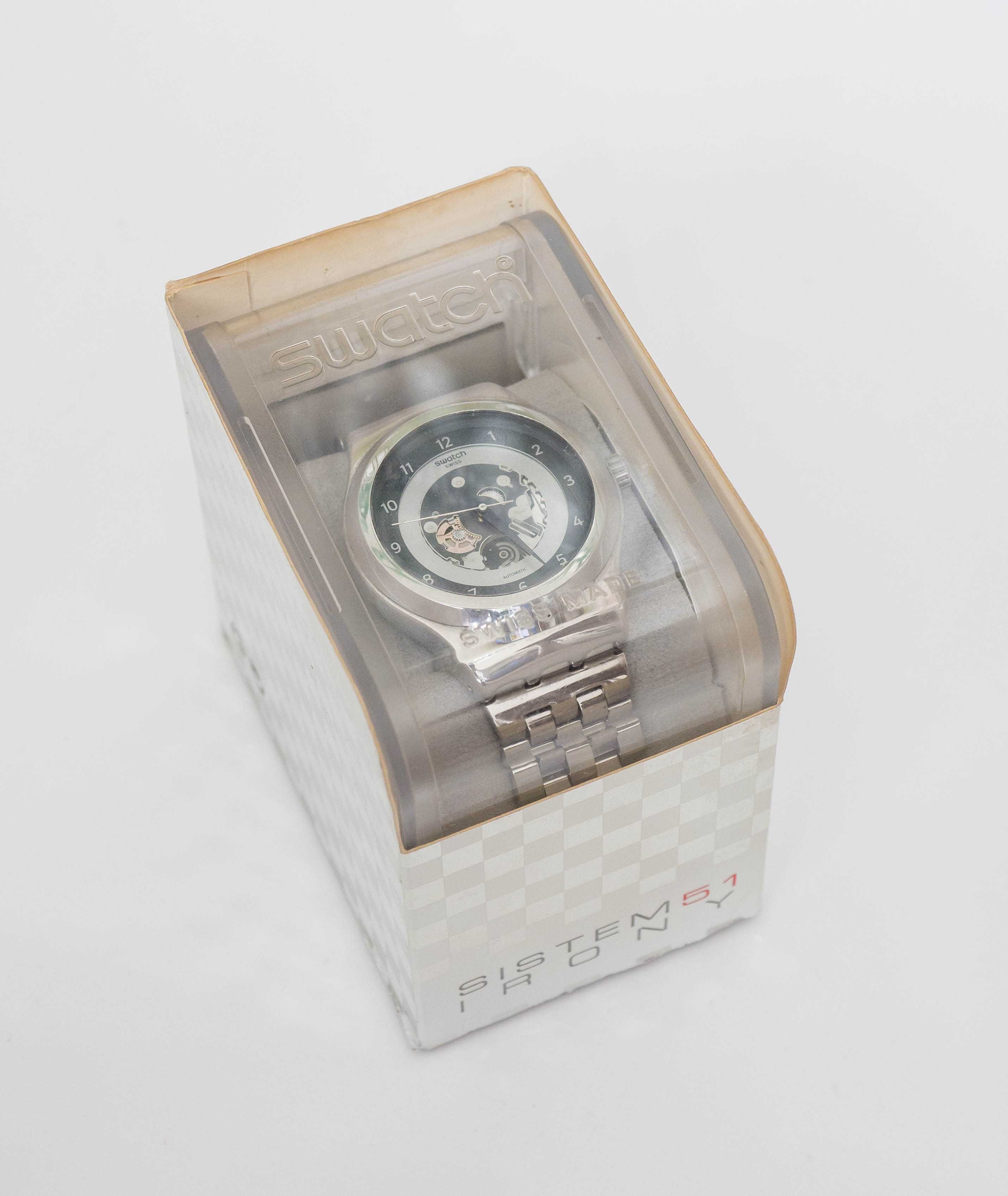 zegarek automatyczny Swatch Sistem51 Irony Lacque (model YIS416G)