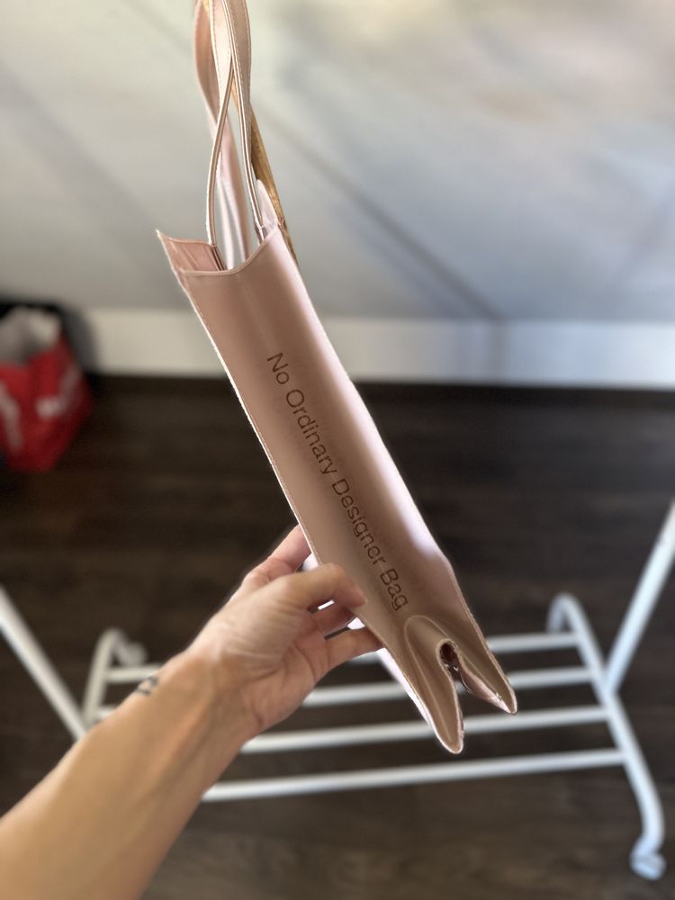 Torba Ted Baker oryginalna różowa dziewczęca shopper