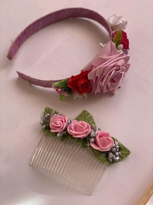 Прикраси на голову, біжутерія, віночки