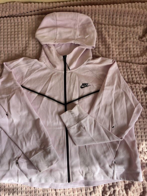 Оригінал! Кофта Nike Tech Fleece Рожева