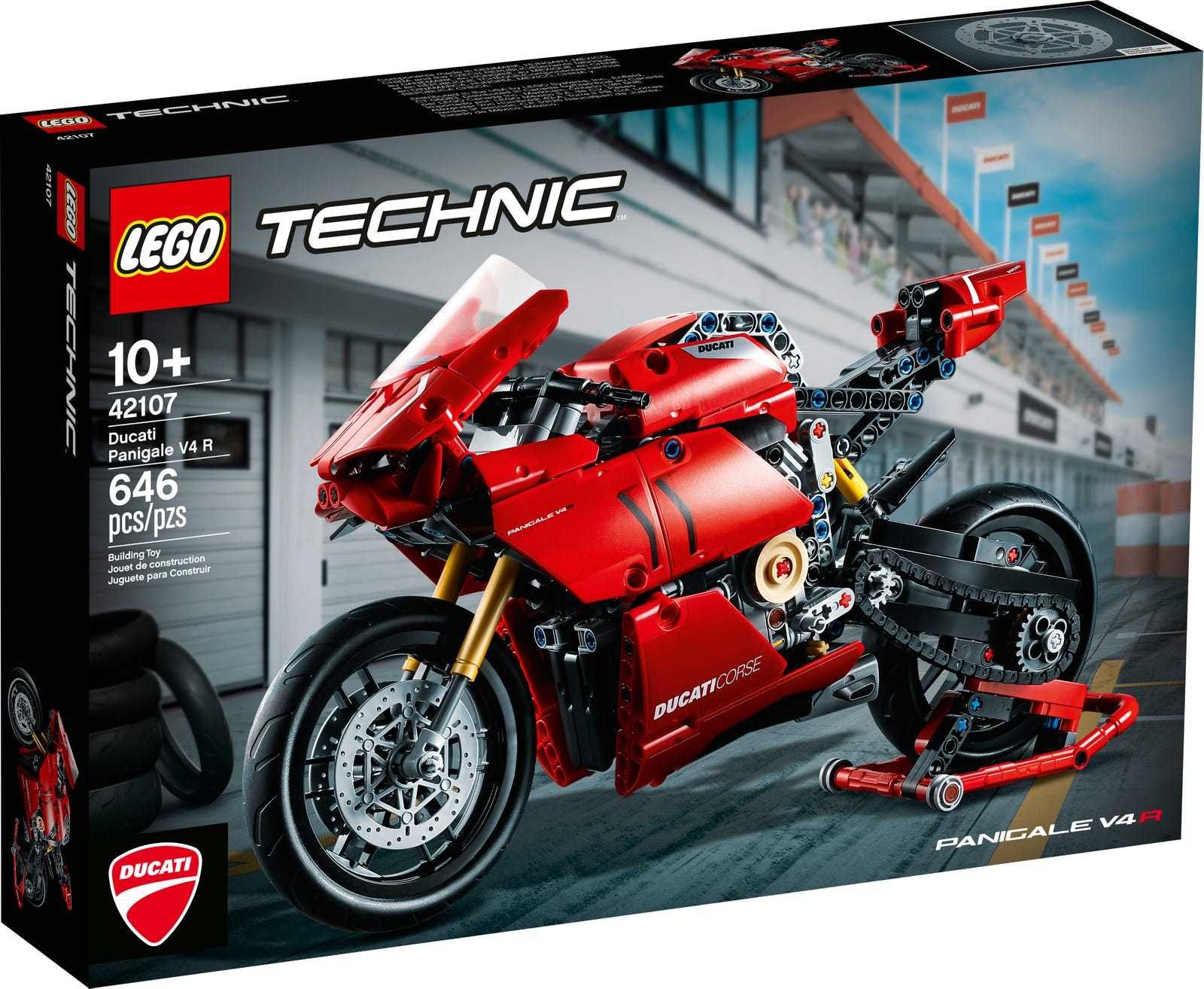 LEGO 42107 Technic Ducati Panigale V4 R nowe - faktura VAT