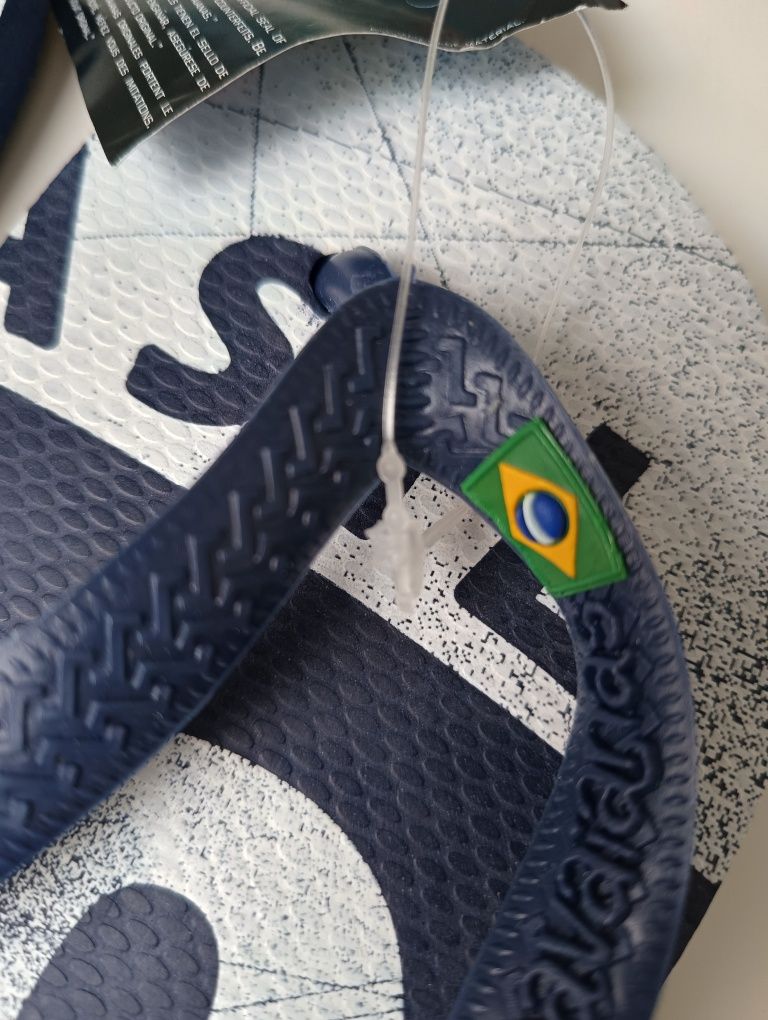 Nowe japonki Havaianas Brasil. Rozmiar 43/44, wkładka 28.5cm.