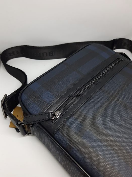 Чоловіча сумка через плече барберрі | Сумка мужская барсетка барберри