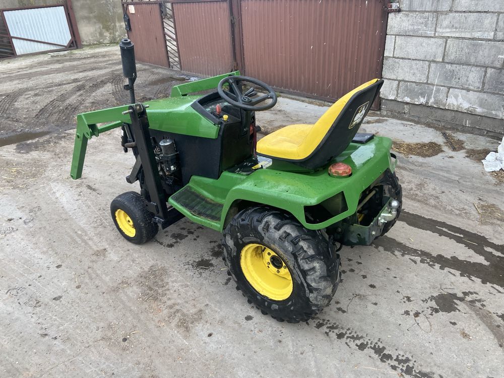 Traktorek  john deere 415/455 z turem miniladowarka