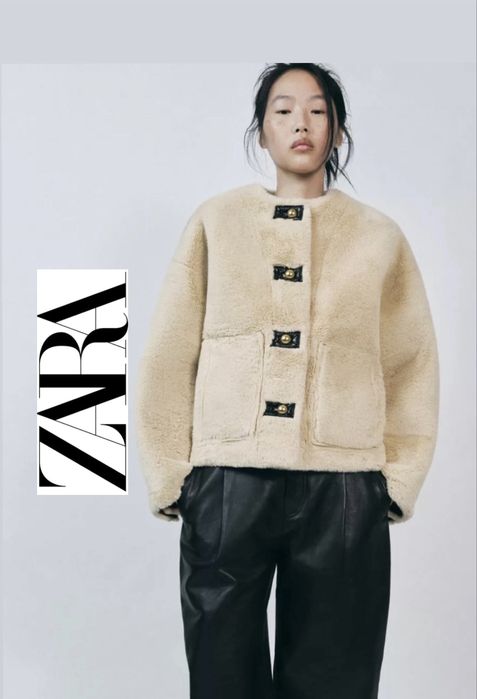 Шуба под норку Zara экошуба