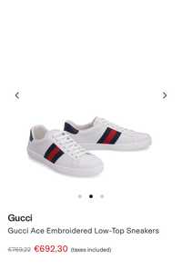 Tenis Gucci ace, novos