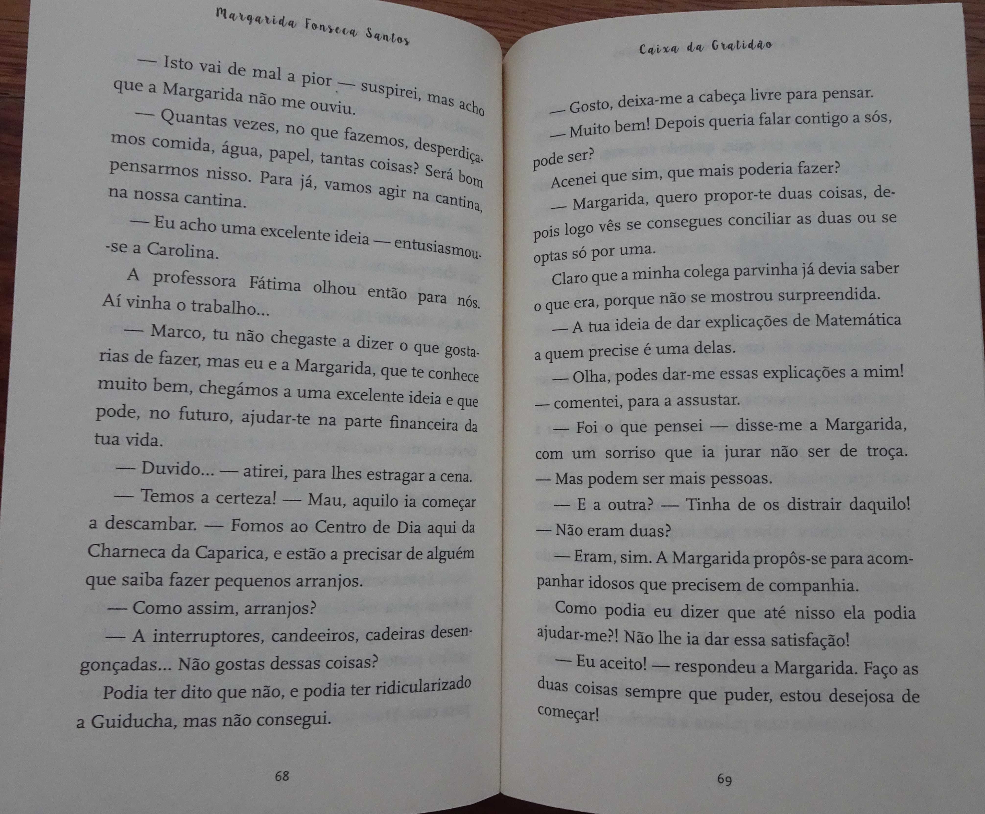Caixa de Gratidão de Margarida Fonseca Santos