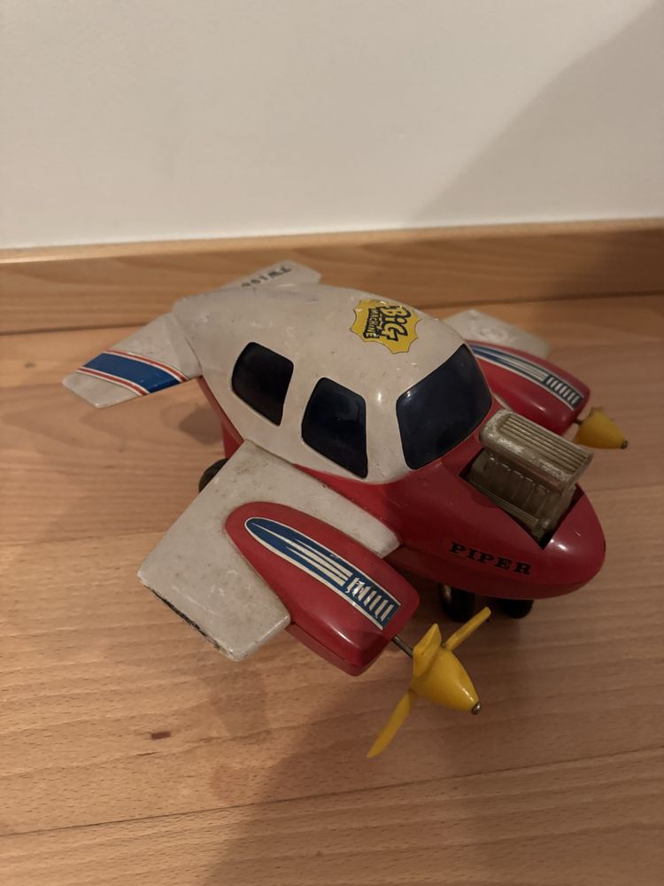 Mota policia e aviao - brinquedos vintage