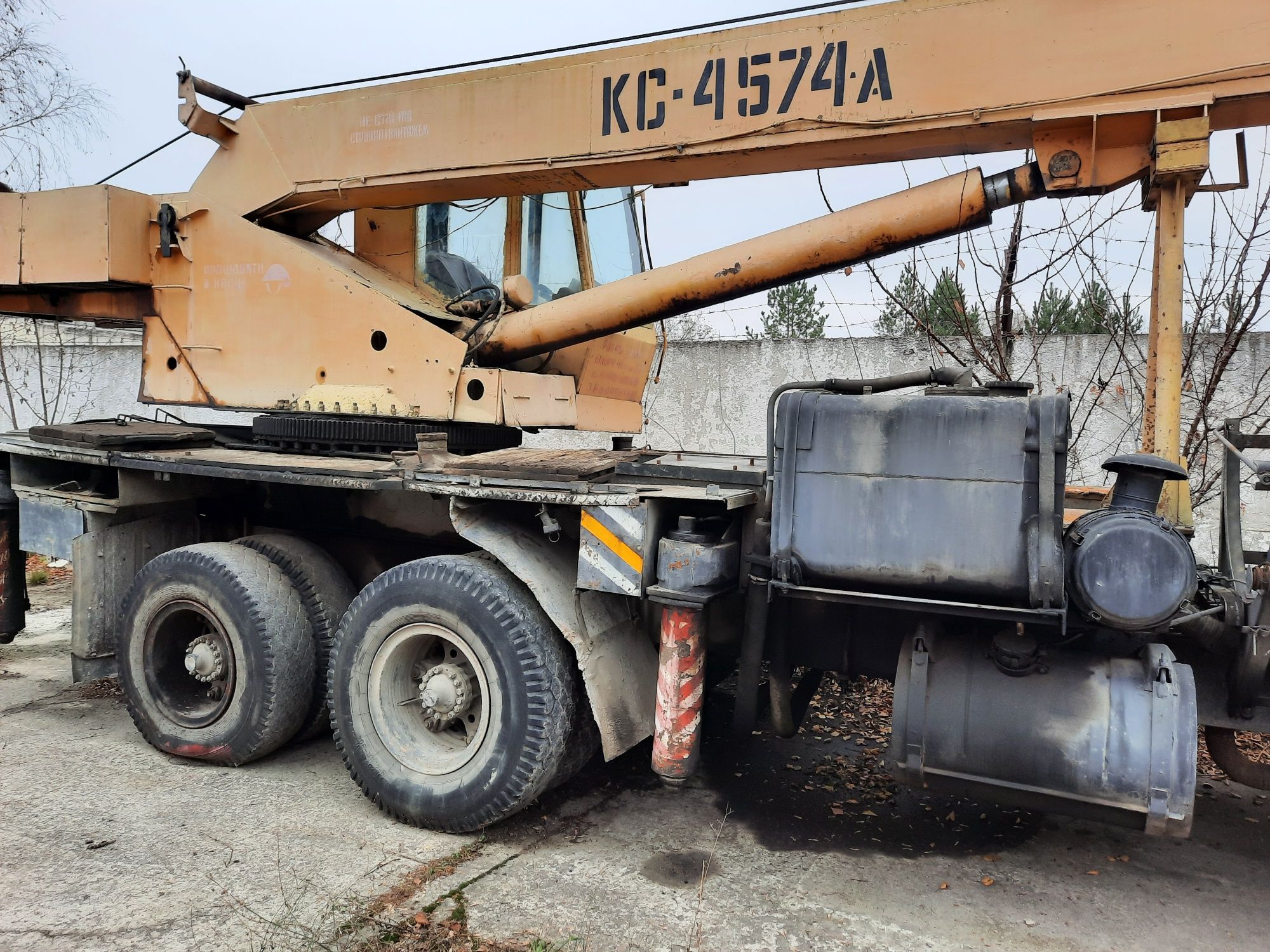 Автокран КрАЗ 65101