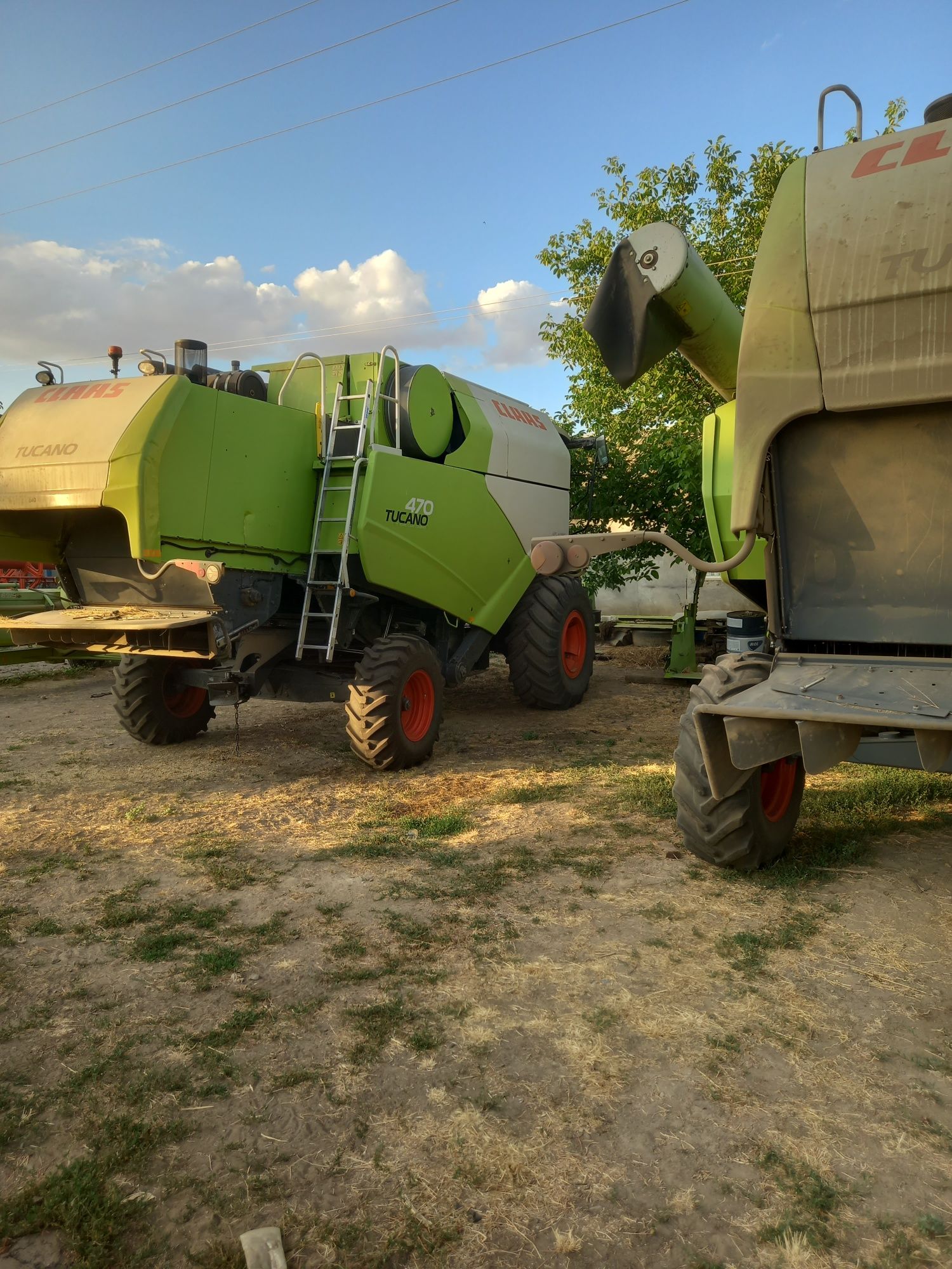 Claas tucano 470 жниварка с 750 візок 2012 рік