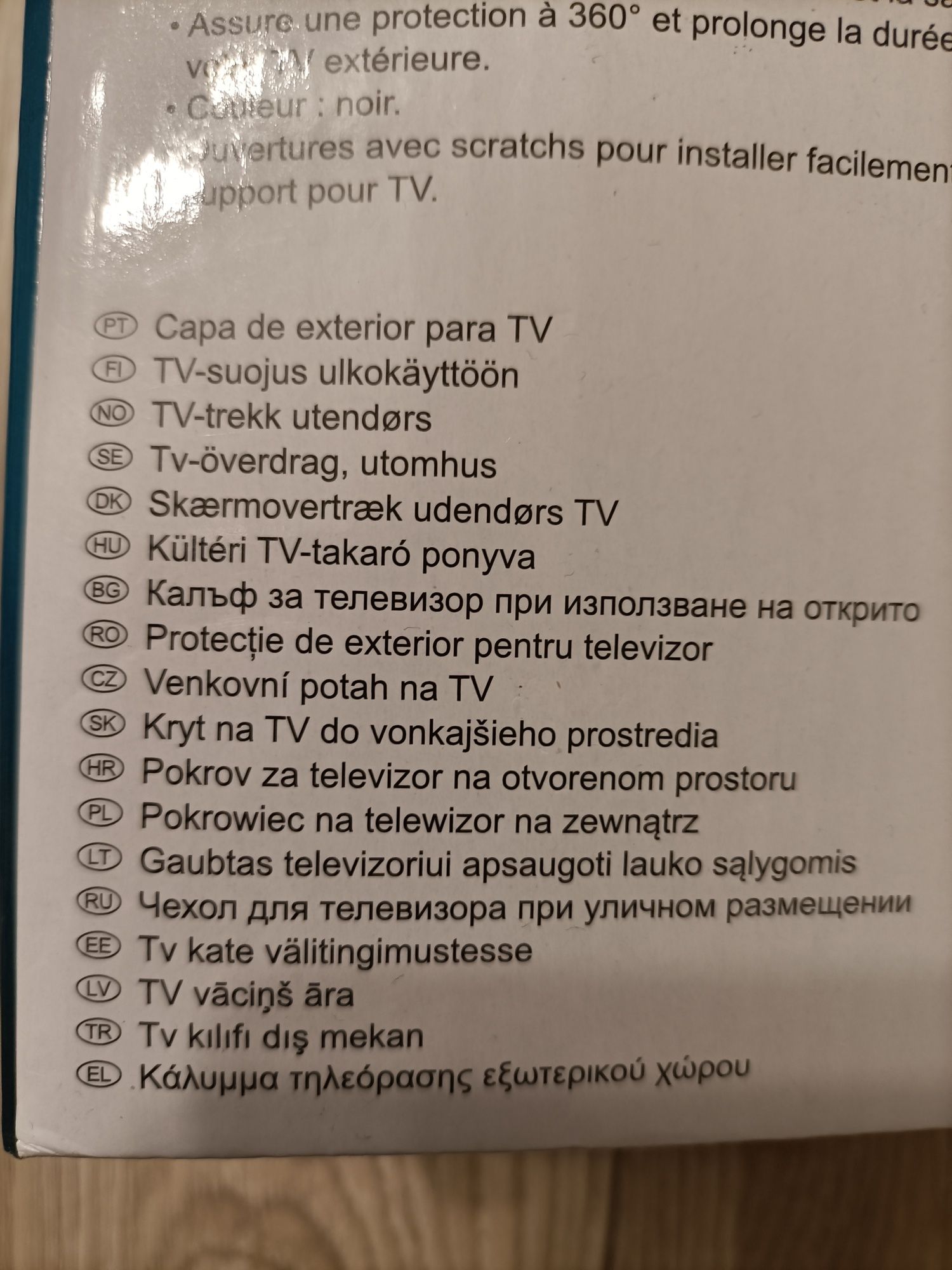 Pokrowiec na telewizor