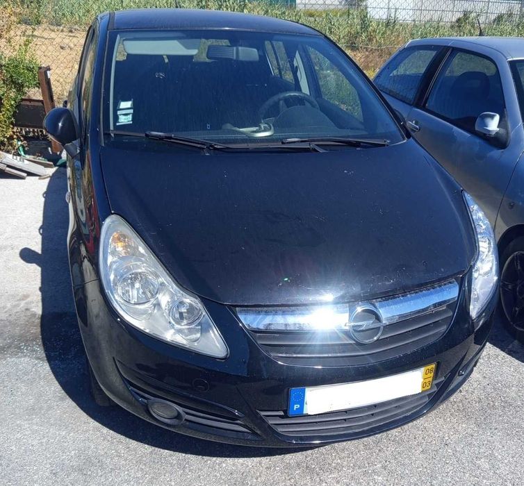 Frente Opel Corsa D 1.2 2008 Parachoques Capot Farois
