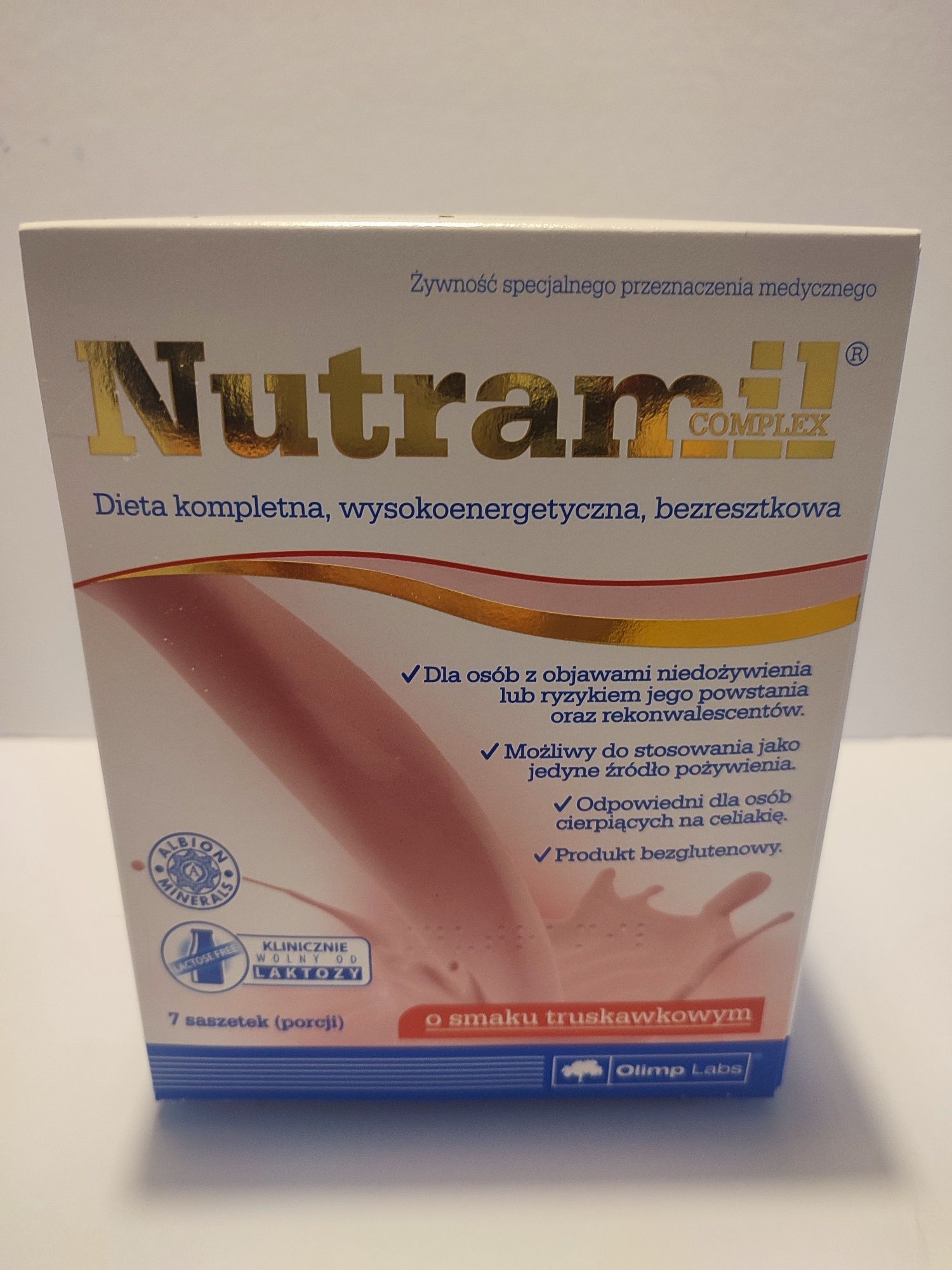 Olimp Nutramil complex 2 opakowania - 14 porcji+ gratis