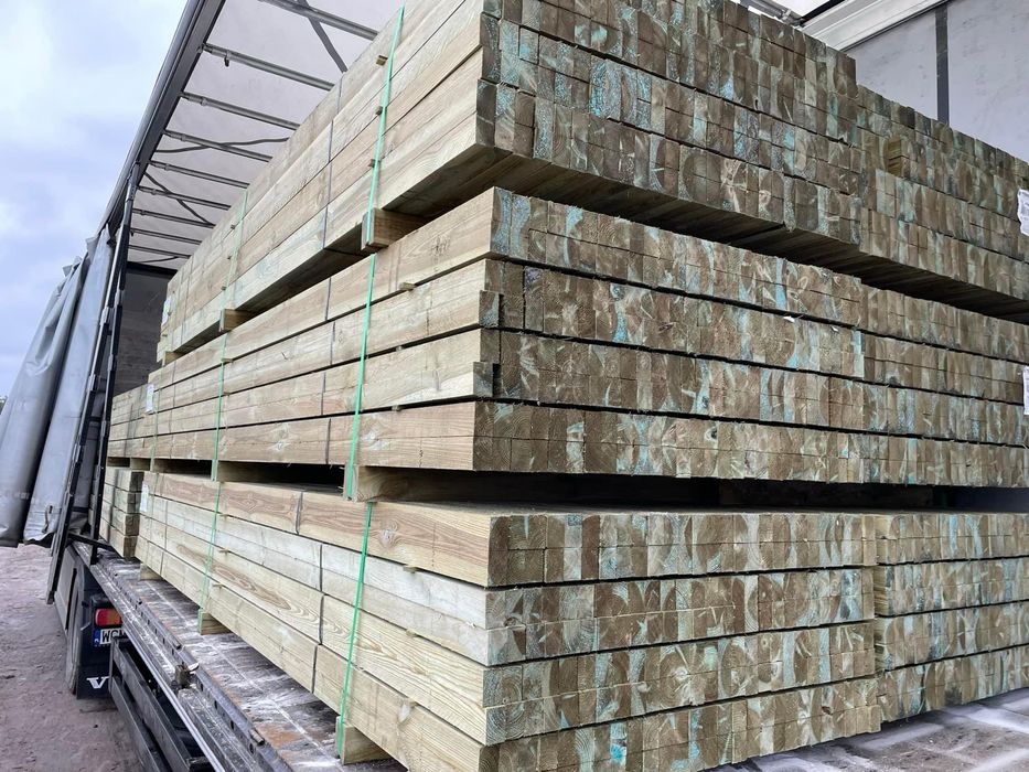 Łata dachowa 38x58mm 4m impregnowana ciśnieniowo