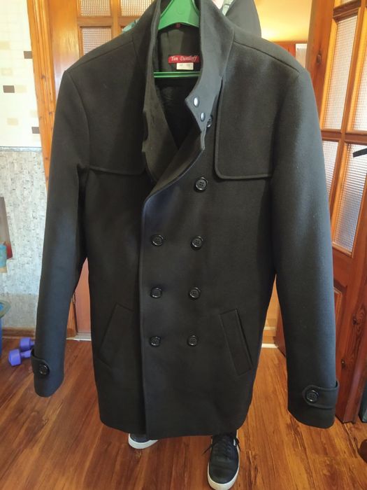 Чоловіче пальто шерсть з утепленням