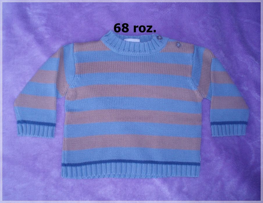 Sweterek 68 roz. 6 m.