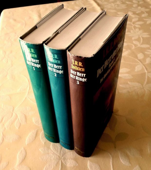 J R R Tolkien - Senhor dos Anéis - Bertelsmann cerca 1980  ALEMÃO
