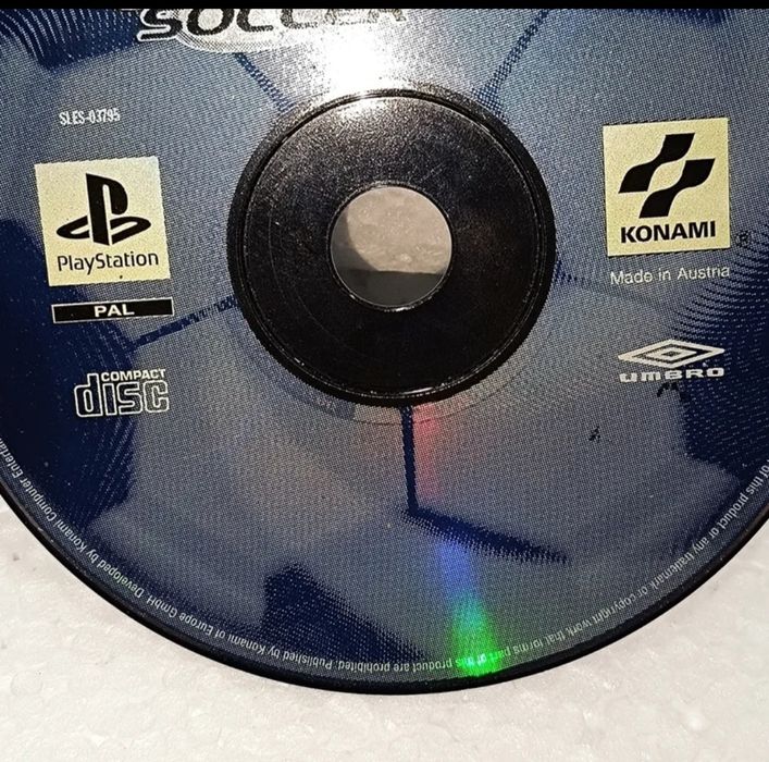 Pro Evolution Soccer PS1 Sony Playstation 1 PAL