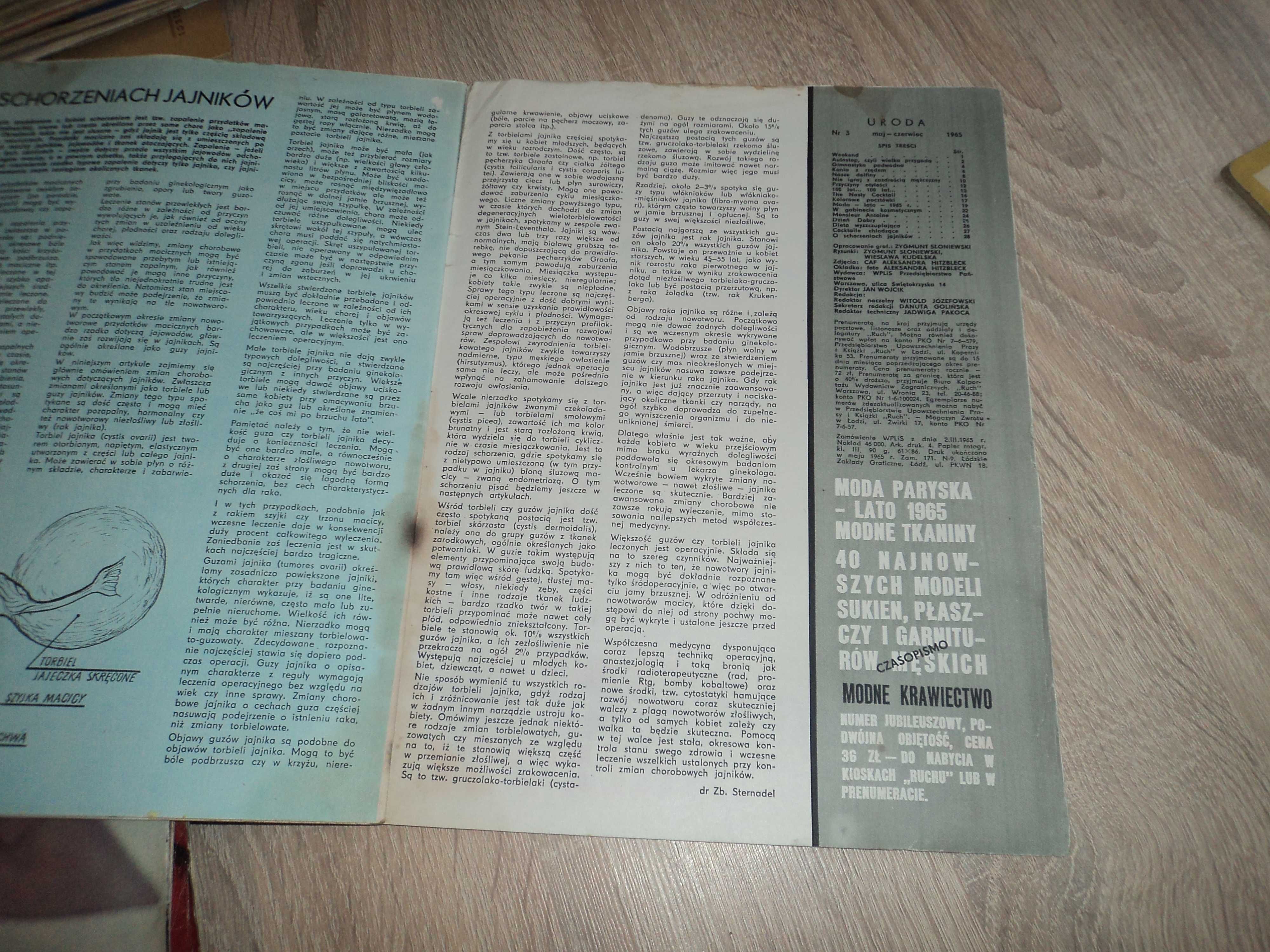 czasopismo Uroda 3/1965