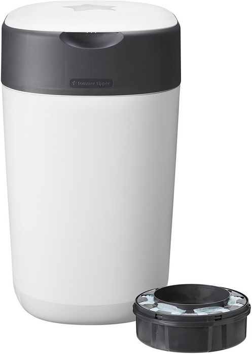 Kosz na pieluchy Tommee Tippee Twist sprawny bez wkladów w zestawie