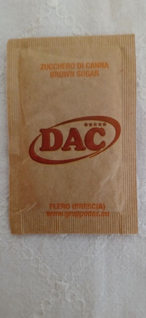 Pacote de açúcar, italiano, novo