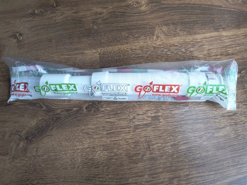 Rura odpływowa syfonowa do syfonu 40mm Nowa goplast goflex