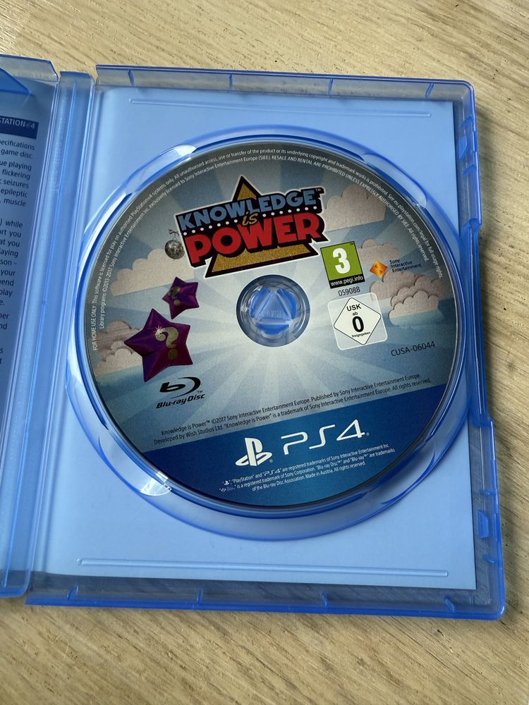 Wiedza to potęga ps4/ps5 ang