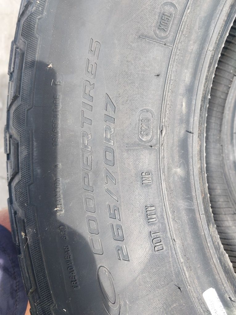 Opony cooper Discover 265/70r17 A/T