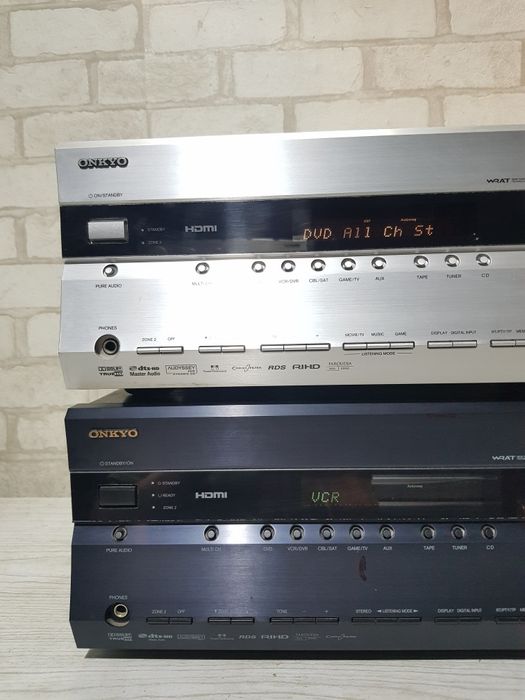Пульт!7.1AV ресивер/підсилювач Onkyo TX-SR605+1/606 140Вт б/у з Німечч