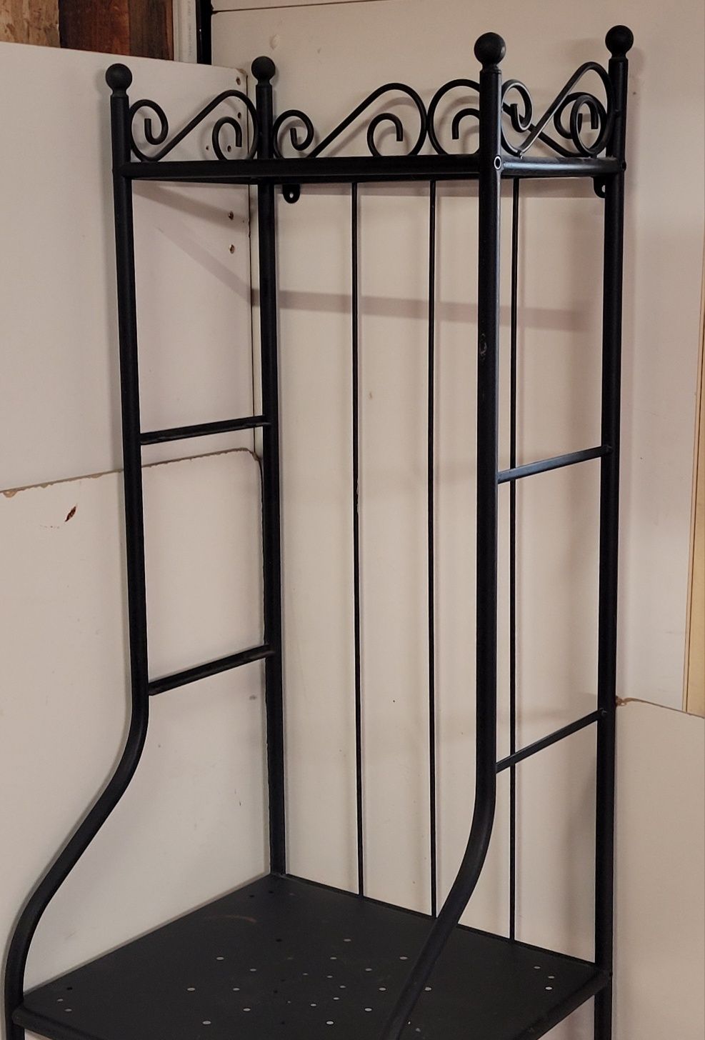 Regał metalowy łazienkowy Ikea Ronnskar wąski